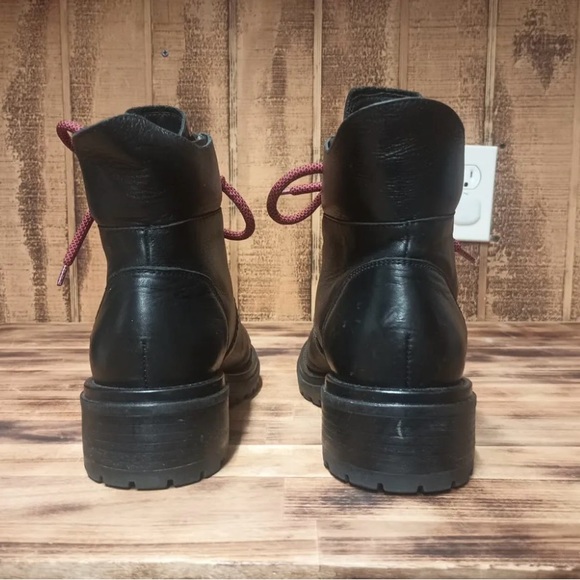 Boemos Leather Combat boots. Size 38=7.5 - Picture 3 of 6